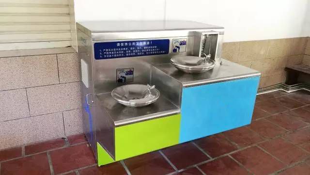 7個公園廣場投用31臺直飲水機